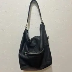 ✩美品✩アニアリ aniary 2way ショルダー トート バッグ レザー 黒