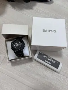 新品未使用　BABY-G BA-110ST-1AJF ブラック星柄腕時計