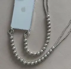 【美品】mot スマホ ショルダーストラップ 110cm