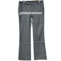 未使用品pinkywolman/ゴールドサイドライン金ボタン ボトムス/2623