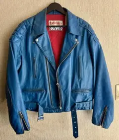70'S 英国製 TT LEATHERS 超極上 ダブルライダース ターコイズ 2025年最新】TT LEATHERSの人気アイテム - メルカリ