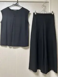 新品　レディース　セットアップ　トップス　スカートパンツ　ガウチョパンツ