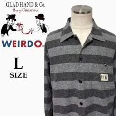 グラッドハンド　ウィアード weirdo プリズナーシャツ