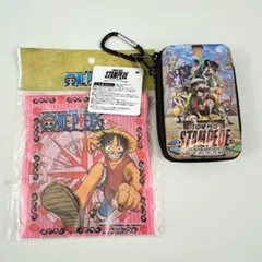ONE PIECEワンピーススタンピード★マルチファスナー缶ケース　オマケ巾着付