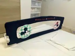【美品】ディズニー ミッキーマウス ベッドガード(140cm×43cm)