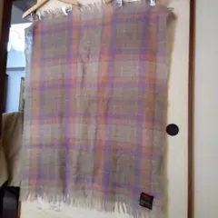 Tweedvale モヘア　チェック　ひざ掛け　多目的　カバー