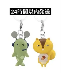 サマーウォーズ　めじるしアクセサリー　ガチャ　仮ケンジ、リイチ　２種セット