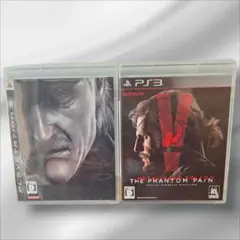 PS3　ソフト　メタルギアソリッド4　5　2本セット　まとめ売り