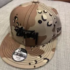 Stussy 9FIFTY カモフラージュキャップ YOUTH