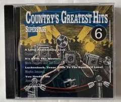 COUNTRY'S GREATEST HITS vol6 SUPER STARS