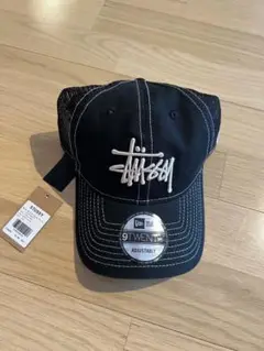 Stussy×New Era 9TWENTY Mesh トラッカー 黒