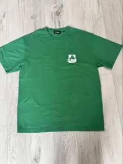 値下げ！！XLARGE ロゴプリントTシャツ　グリーン