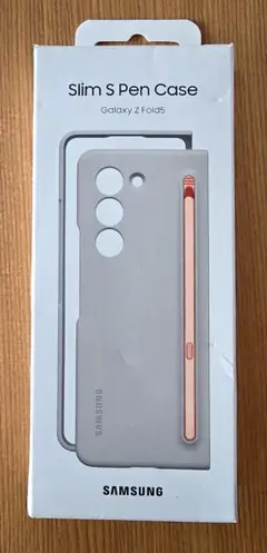 Galaxy Z Fold5 スリムSペンケース グレー