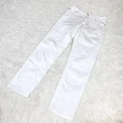 ESSEME カジュアルパンツ　カラーパンツ　ホワイト　白