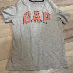 GAP グレー ロゴ Tシャツ　140cm
