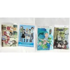 アニメグッズ A4クリアファイル　4個セット
