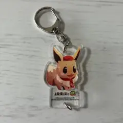 JR東海 推し旅 特典 ポケモン ポケまぜ カフェ アクリルチャーム イーブイ