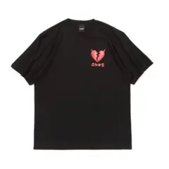 新品 デビルユース　Plump Heart SS Tシャツ BLACK-L