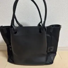 【極美品】 輪怐 LIN-KU リンク トートバッグ 大容量 レザー キャンバス 輪怐(LIN-KU) - 値下げしました‼️輪怐 LIN-KU バックの通販 by