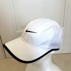 NIKE キャップ DRI-FITホワイト メンズ　フリーサイズ