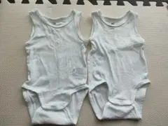 未使用品 H&M ボディスーツ タンクトップ 2枚セット 68