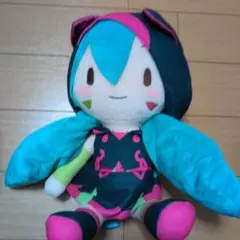 初音ミク フード付きぬいぐるみ 約30cm