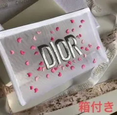ディオール　ノベルティ　クラーデション刺繍ポーチ