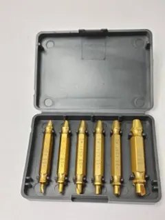 新品・未使用 ネジ抽出器セット 6本セット/ なめたネジ外し 折れたボルトに