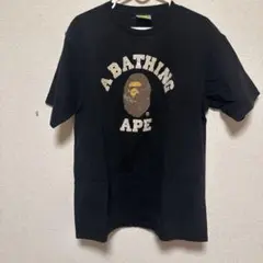 A BATHING APE ブラック Tシャツ