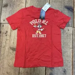 新品　Polo Ralph Lauren Tシャツ Mサイズ 120レッド