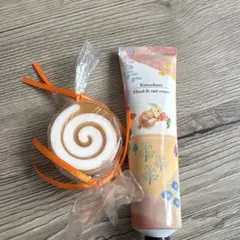 Kimmokusei ハンドクリーム 30g スイーツ型ソープ付き