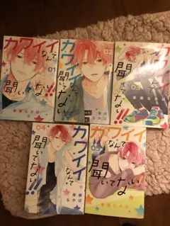 カワイイなんて聞いてない!! 全5巻セット　少女漫画