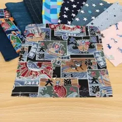 ★C183★ カットクロス/プリント生地/国産/25cm×25cm/10点