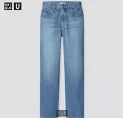 ※最終値下げ　UNIQLO レギュラーフィットストレートハイライズジーンズ　24