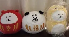 自分ツッコミくま　ぬいぐるみセット　だるま　干支