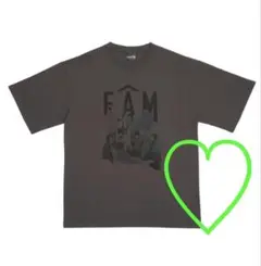 新品未使用　FAM timelesz Tシャツ チャコールグレー