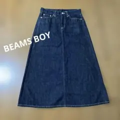 BEAMS BOY デニムロングスカート
