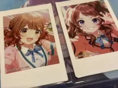 学園アイドルマスター c106トレーディングチェキ 花海咲季 花海佑芽セット