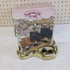 David Winter Cottages 村の家の置物 箱付き