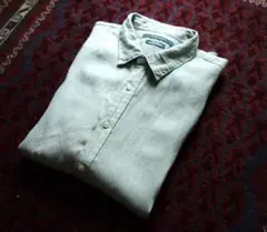 perry ellis リネンシャツ XL グリーン ピスタチオ レギュラー