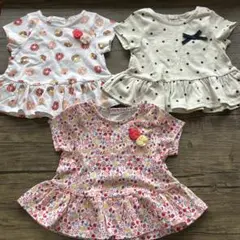 Tシャツ　３枚　80サイズ