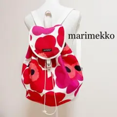 マリメッコ ウニッコ リュック 総柄 A4