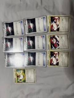 デュアル、モンスターボールL1.E.B.HS.6枚セット