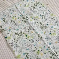 ティンカーベル 花柄 綿プリント生地　ディズニー