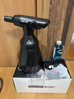 【新品未使用】CARTON 充電式電動オートスプレー2.0L/ B or w 愛車をいつもピカピカに！手圧無し！車内充電可！洗車用充電式