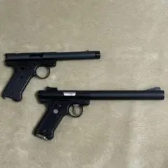 マルシン ガスガン スタームルガーMk.1 ブラック　固定　絶版　中古美品 Mk1 ASSASSINS Silencer model Black | マルシン工業株式会社