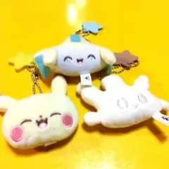ポケピースフェイスぬいぐるみキーホルダー3体セット