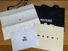 ブランド　ショッパーズ（モンクレール、MACKAGE、MARNI、WAAC）