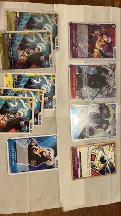 ワンピースカード　トラファルガー・ローセット10枚