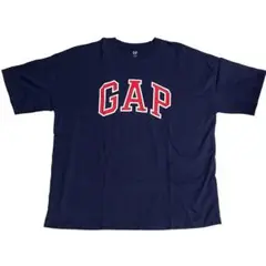 【未使用品】　GAP ギャップ　ネイビー　Tシャツ　赤文字